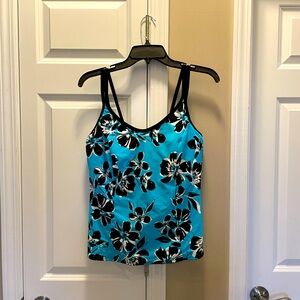 Miracle Suit Tankini Top with built in under wire bra